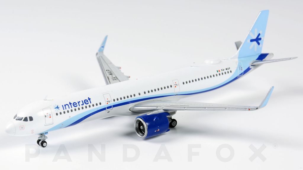 Interjet Airbus A321neo XA-MAP GeminiJets 1:400 GJAIJ1884