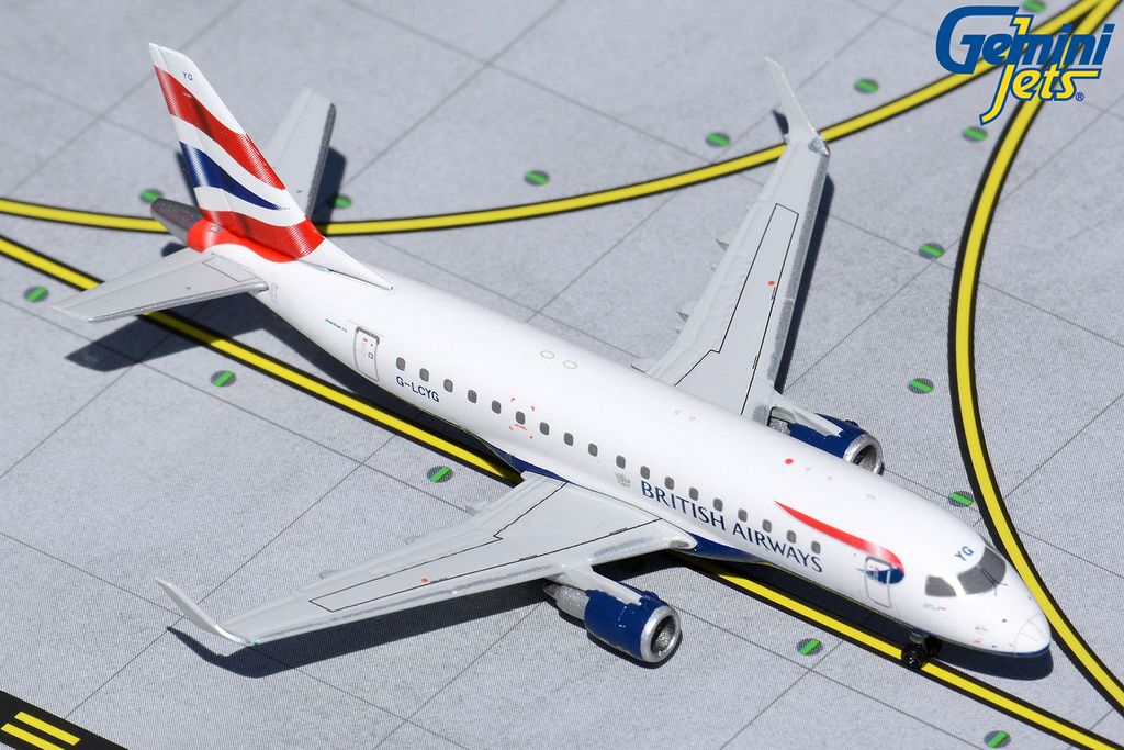 BA CityFlyer Embraer 170 G-LCYG GeminiJets 1:400 GJBAW1517