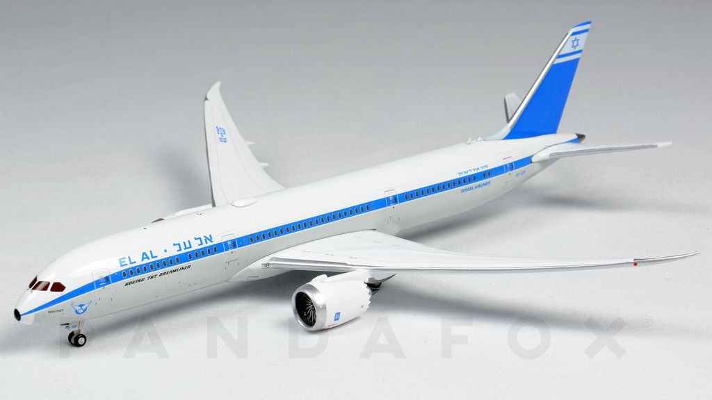 El Al Boeing 787-9 4X-EDF Retro Livery GeminiJets 1:400 GJELY1893
