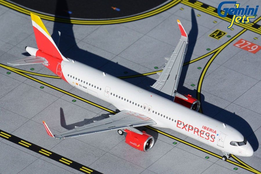 Mô Hình Máy Bay Iberia Express Airbus A321neo EC-NGP | GeminiJets 1:400