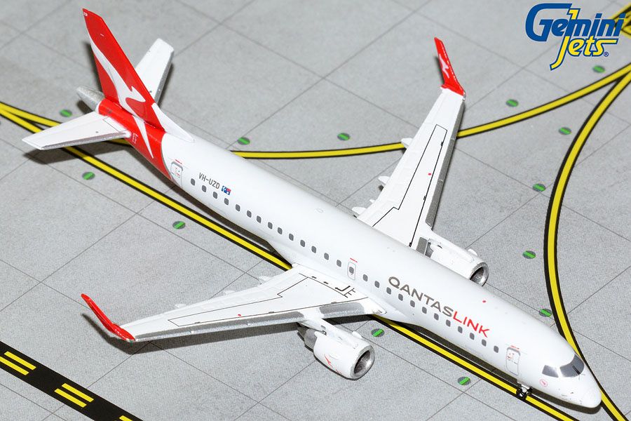 Qantas Link Embraer E190 VH-UZD GeminiJets 1:400 GJQFA2082
