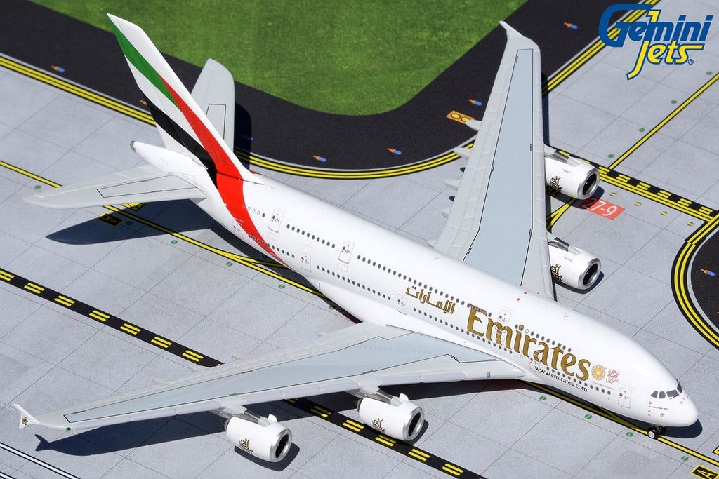Emirates Airbus A380 A6-EUD GeminiJets 1:400 GJUAE1941