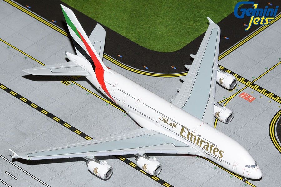 Emirates Airbus A380 A6-EUV GeminiJets 1:400 GJUAE2054