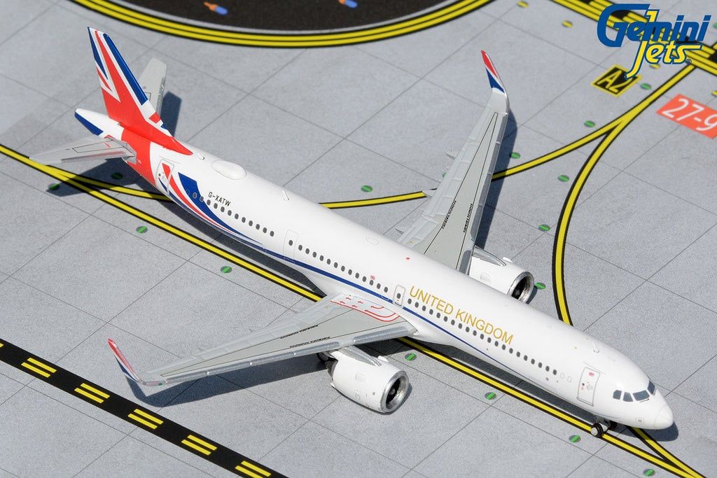 Royal Air Force Airbus A321neo G-XATW GeminiJets 1:400 GMRAF111