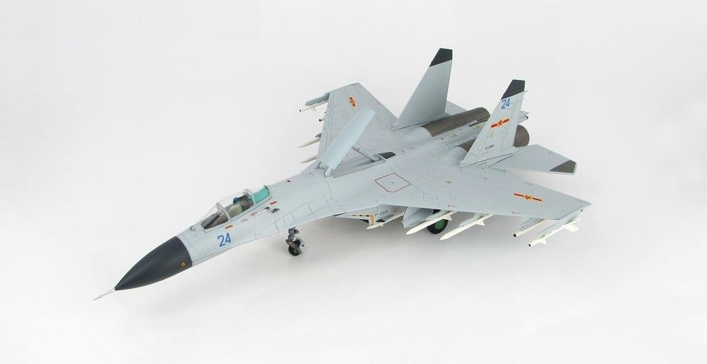 People's Liberation Army Naval Air Force Shenyang J-11BH Blue 24 Hobby Master 1:72 HA6002