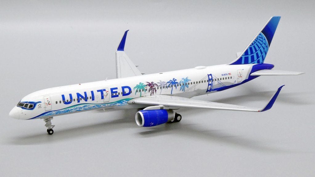 United Boeing 757-200 N14106 Her Art Here California JC Wings 1:200 LH2UAL268 LH2268