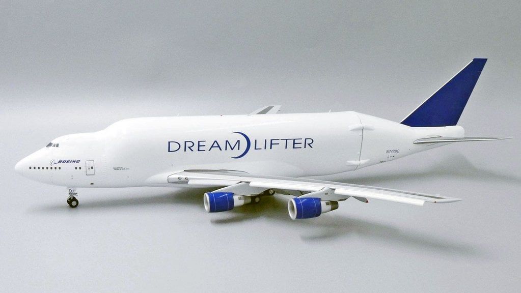 Boeing House Boeing 747-400 LCF Dreamlifter Flaps Down N780BA JC Wings 1:400 LH4BOE175A LH4175A