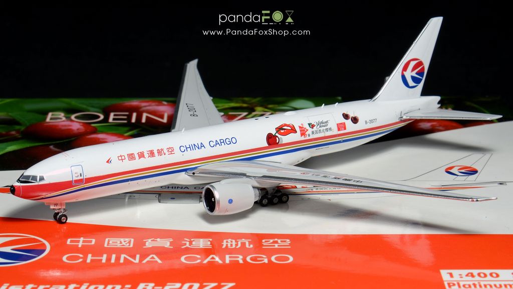 Mô Hình Máy Bay China Cargo Boeing 777F B-2077 | Phoenix 1:400