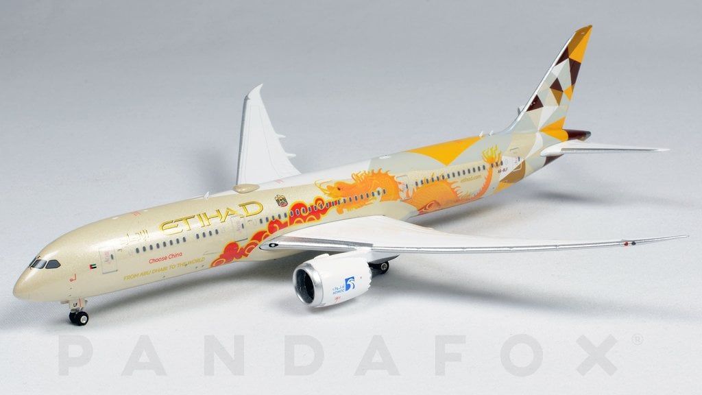 Etihad Airways Boeing 787-9 A6-BLF Choose China Phoenix 1:400 PH4ETD2030