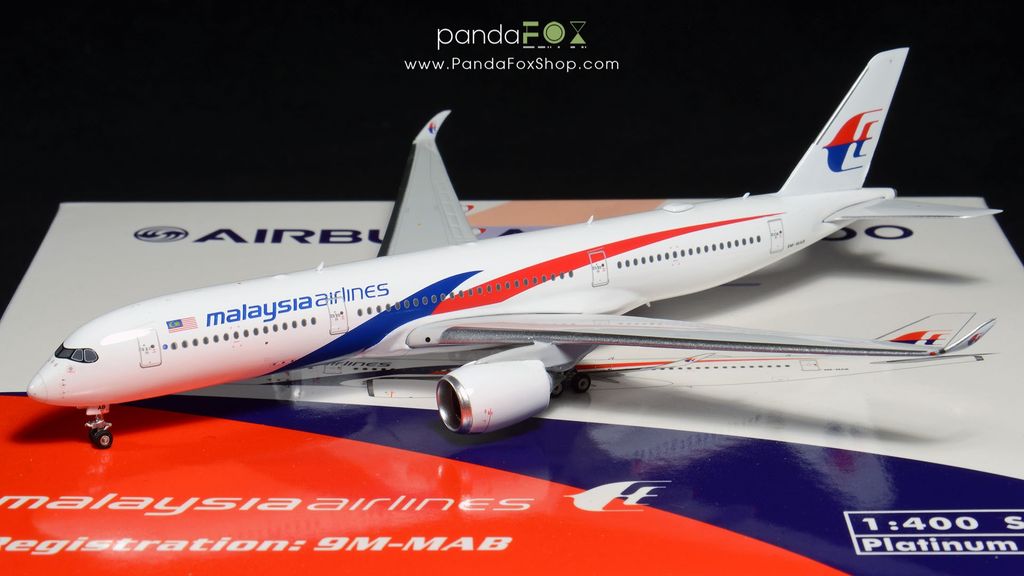 Mô Hình Máy Bay Malaysia Airlines Airbus A350-900 9M-MAB | Phoenix 1:400