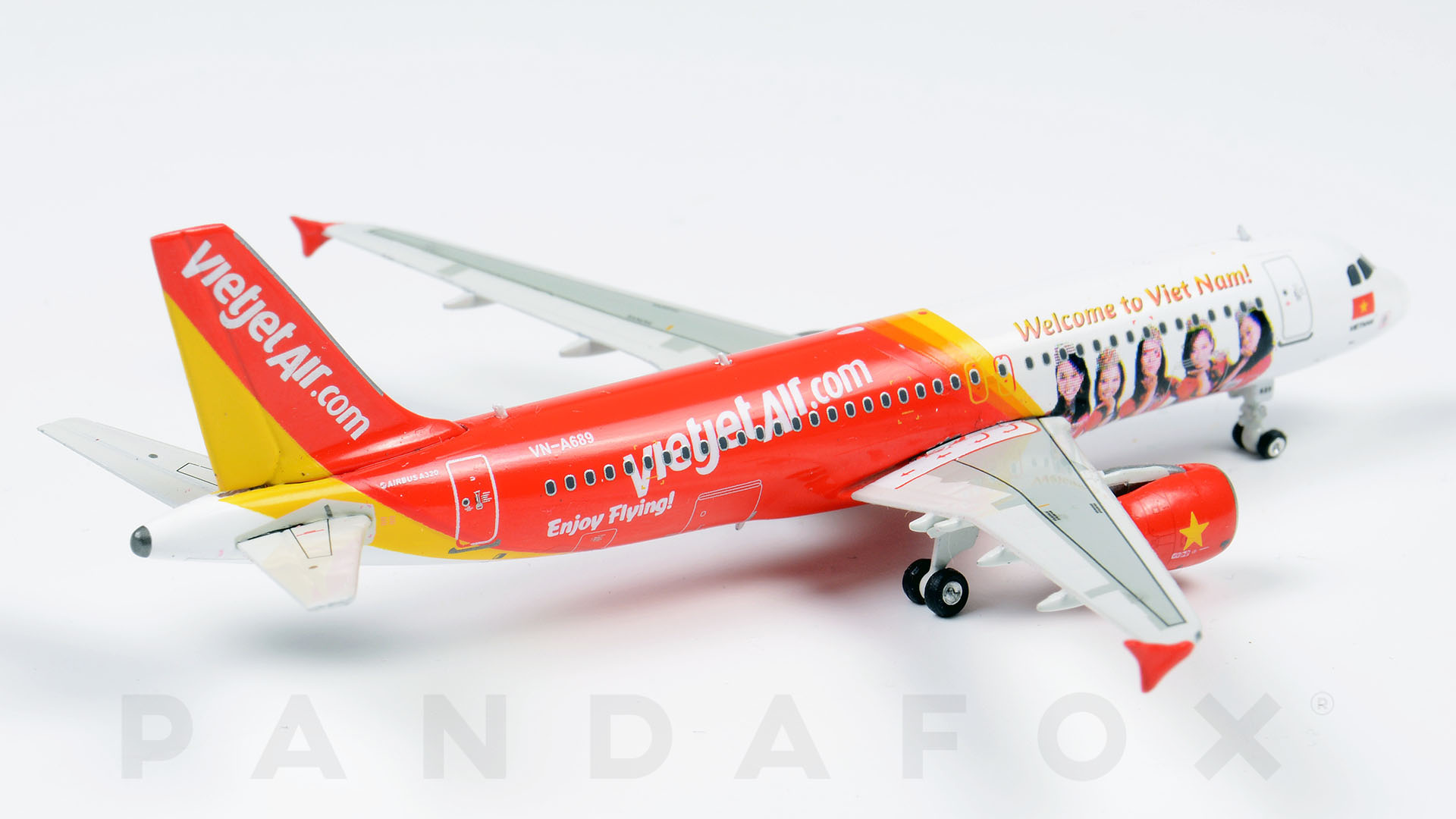 Mô hình máy bay VietJet Air