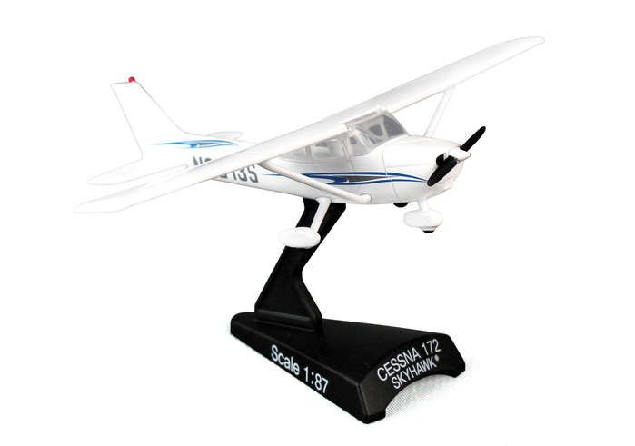 Mô Hình Máy Bay Cessna 172 N403GF | Postage Stamp 1:87