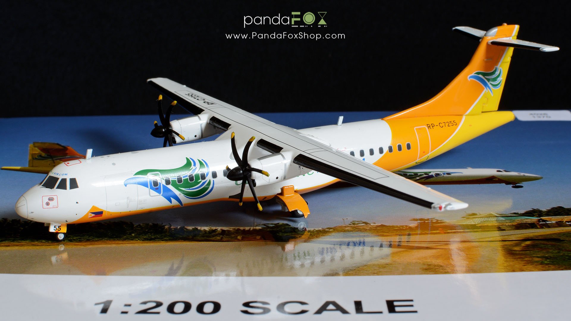 Mô hình máy bay cánh quạt Columbia Avianca ATR 72600 16cm MB16160  Cửa  Hàng Mô Hình Autono1