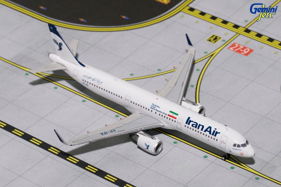 Iran Air Airbus A321 EP-IFA GeminiJets 1:400 GJIRA1646