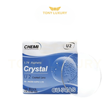 TRÒNG KÍNH CHEMI SIÊU MỎNG CHỐNG CHÓI 1.74 U2 CHÍNH HÃNG