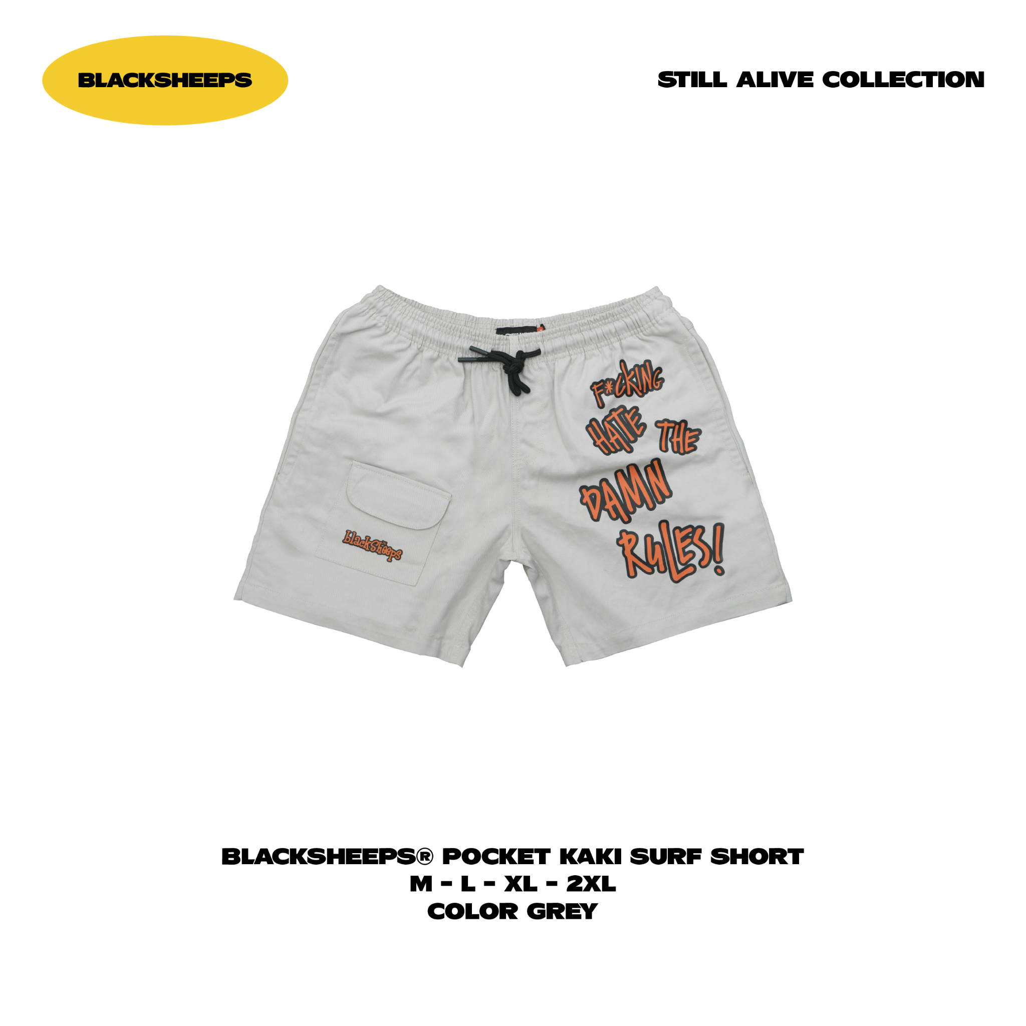 BLACKSHEEPS SURF SHORT