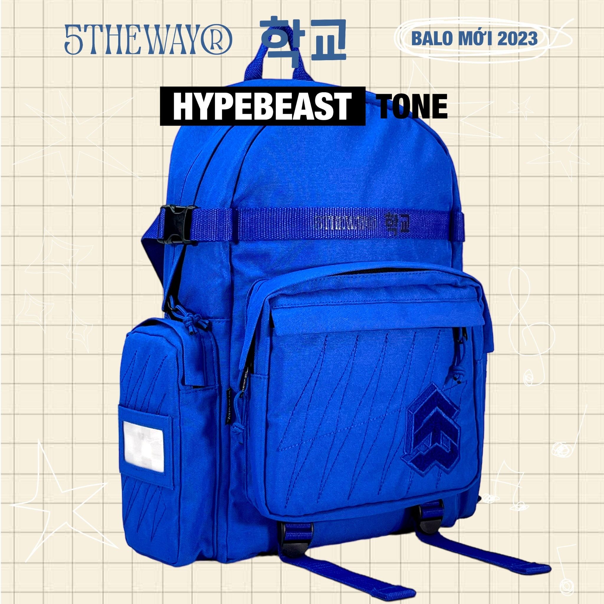 5THEWAY® 학교 HYPEBEAST TONE ROCKET BACKPACK™