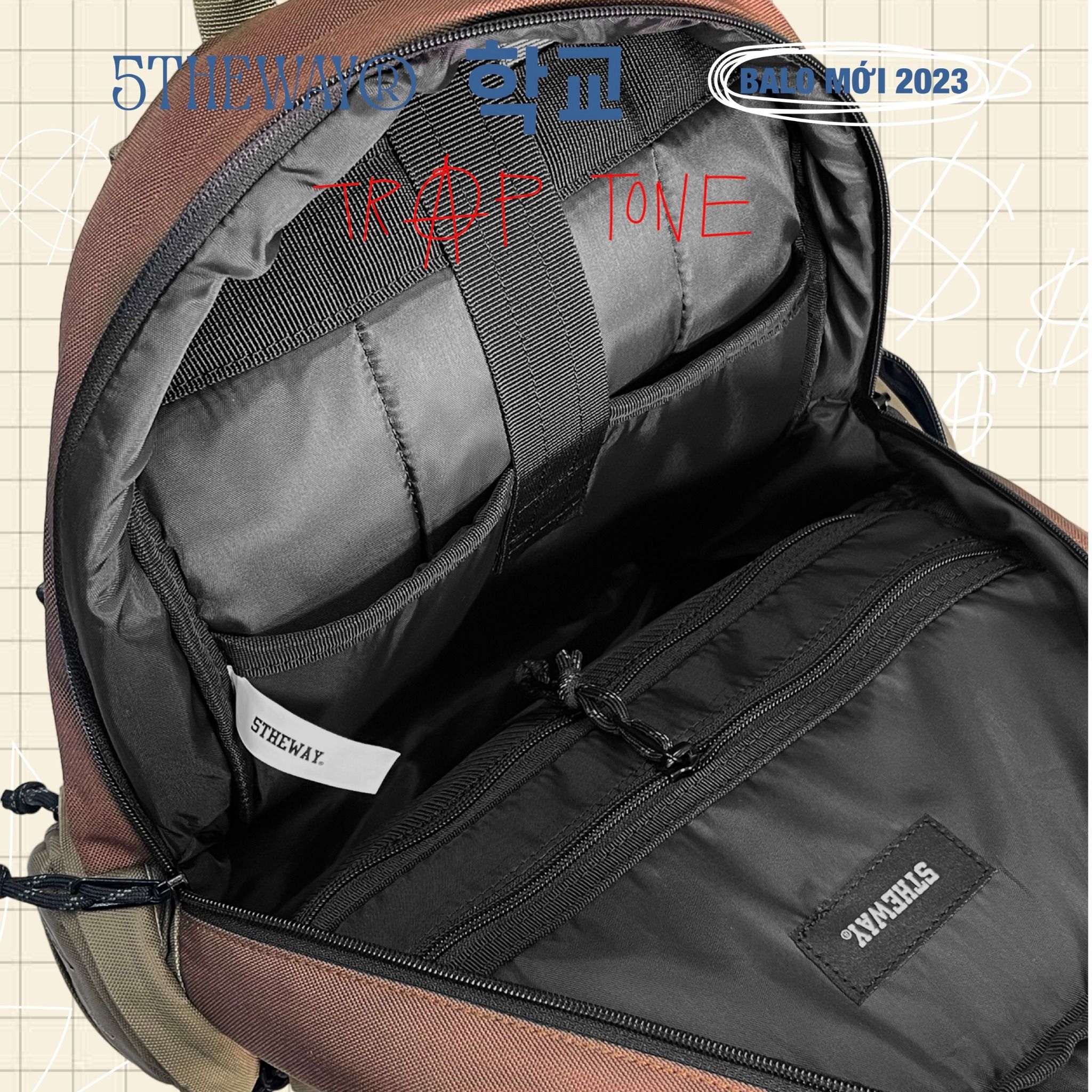 5THEWAY® 학교 TRAP TONE ROCKET BACKPACK™