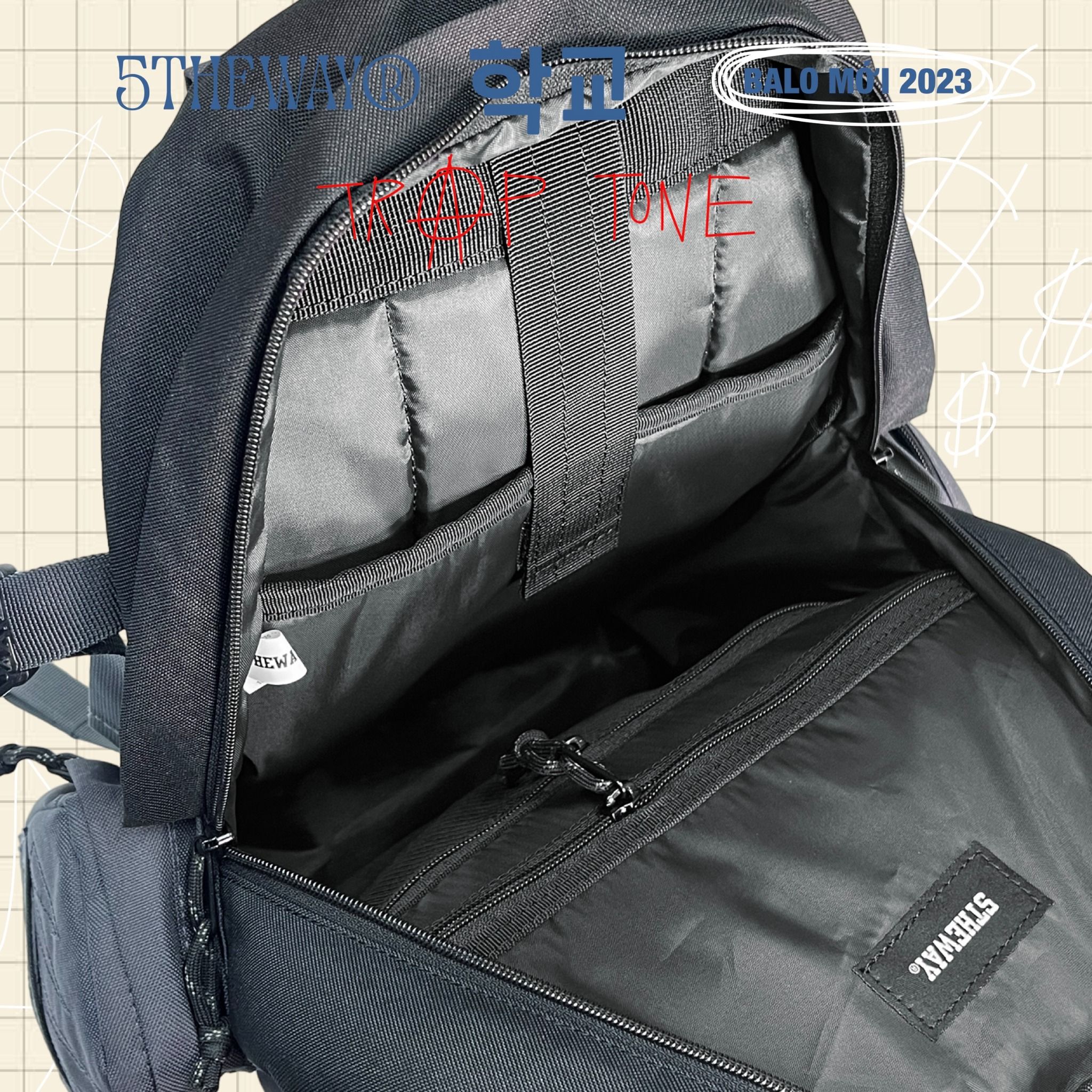 5THEWAY® 학교 TRAP TONE ROCKET BACKPACK™