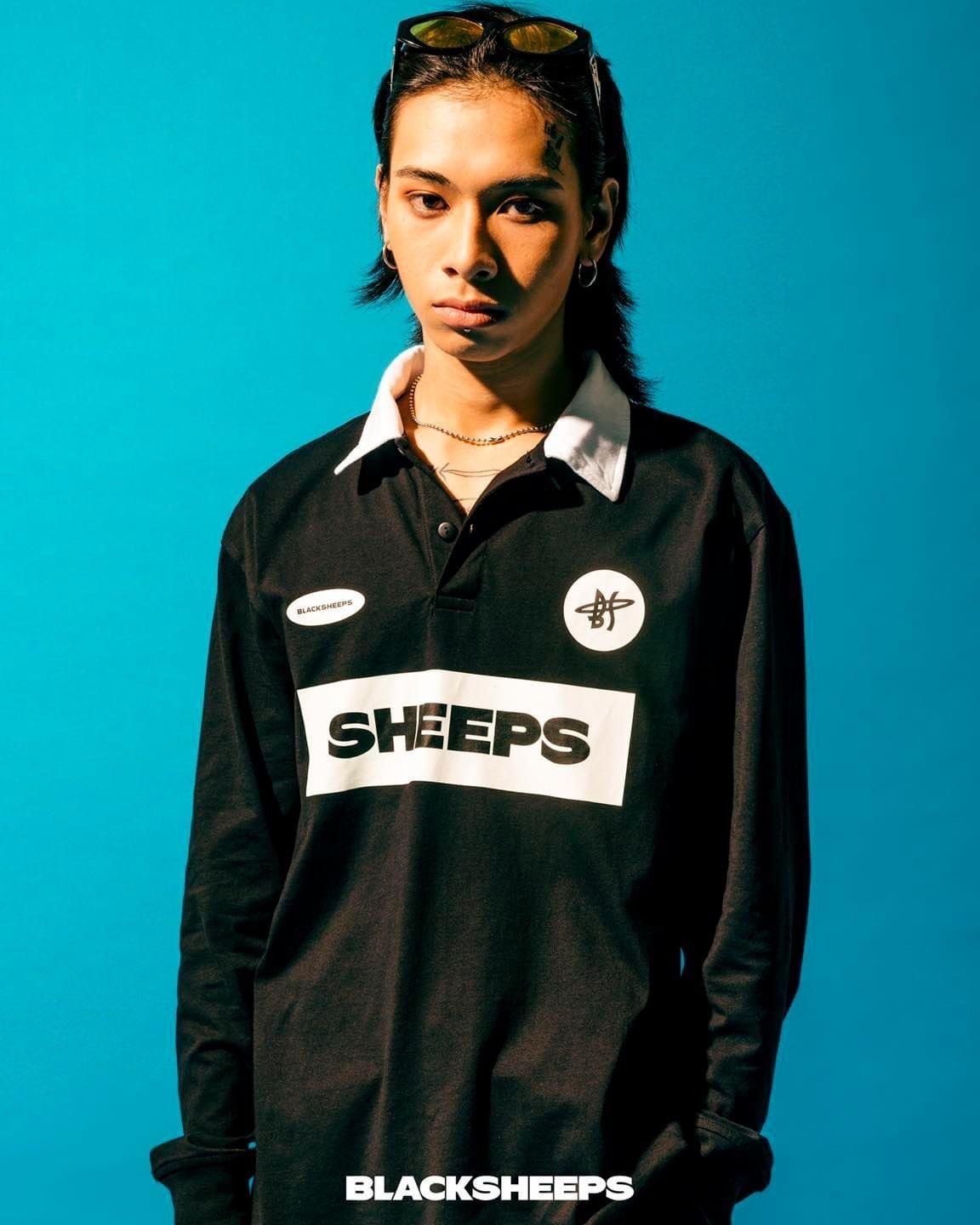 BLACKSHEEPS POLO LS TEE