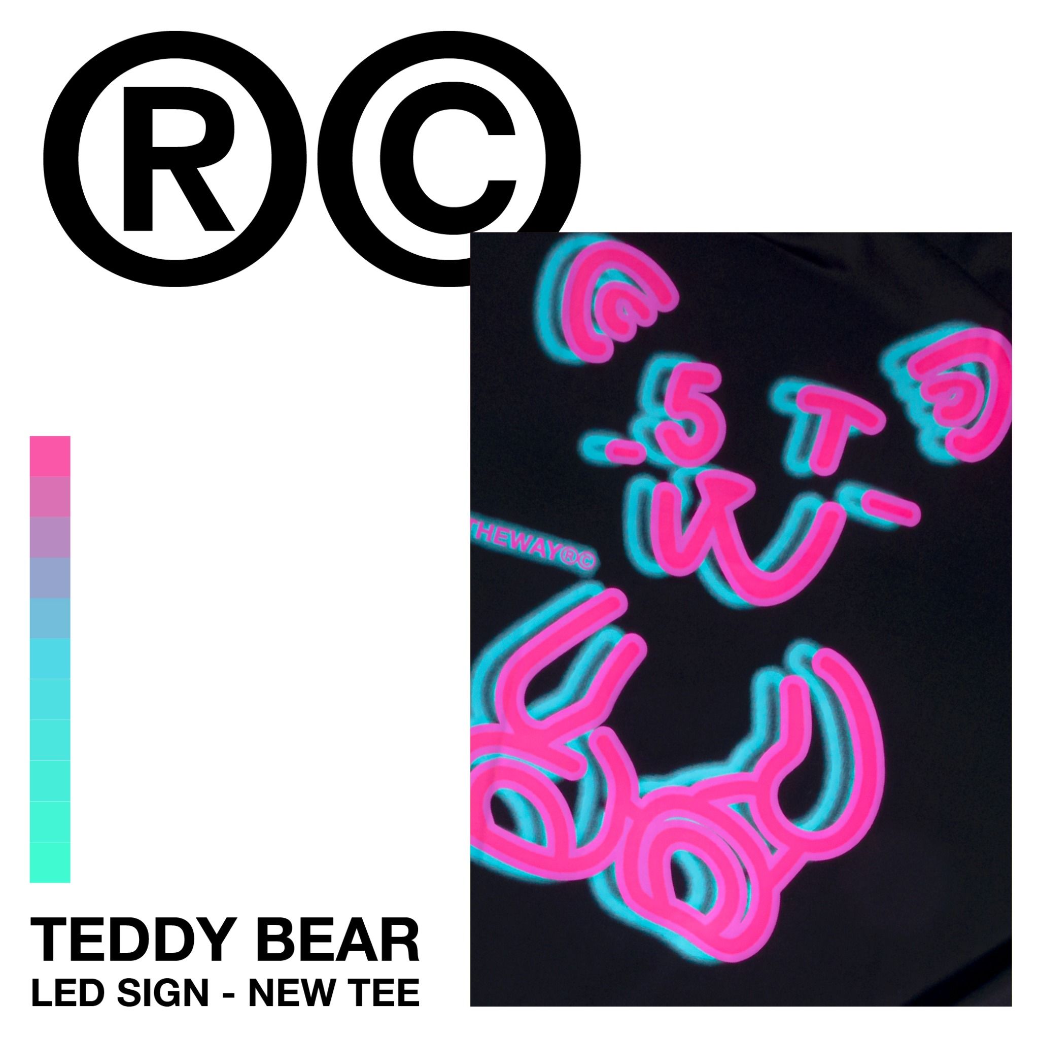 LED SIGN /teddy bear/ NEW TEE™