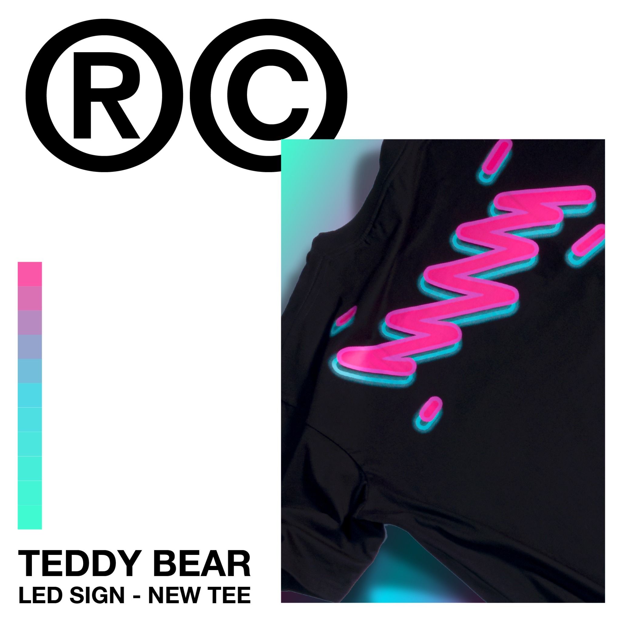 LED SIGN /teddy bear/ NEW TEE™