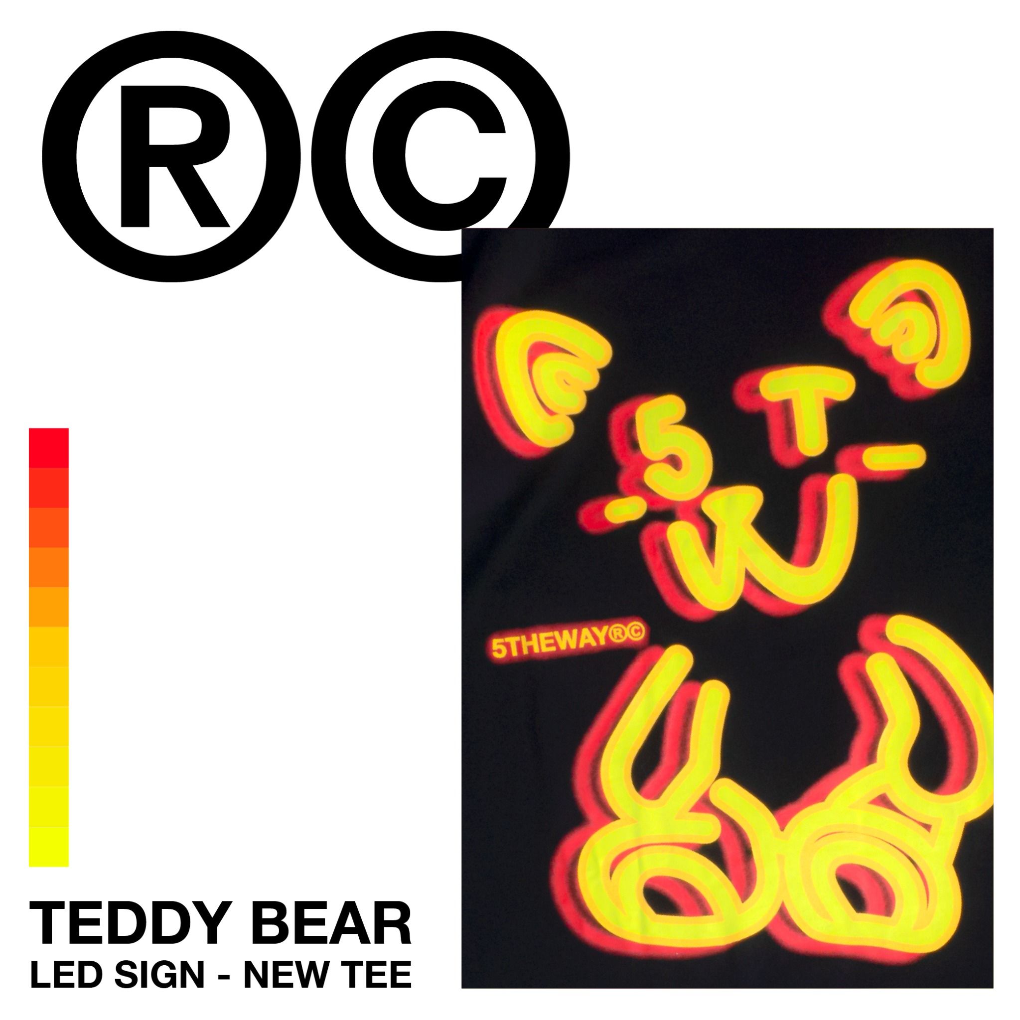 LED SIGN /teddy bear/ NEW TEE™