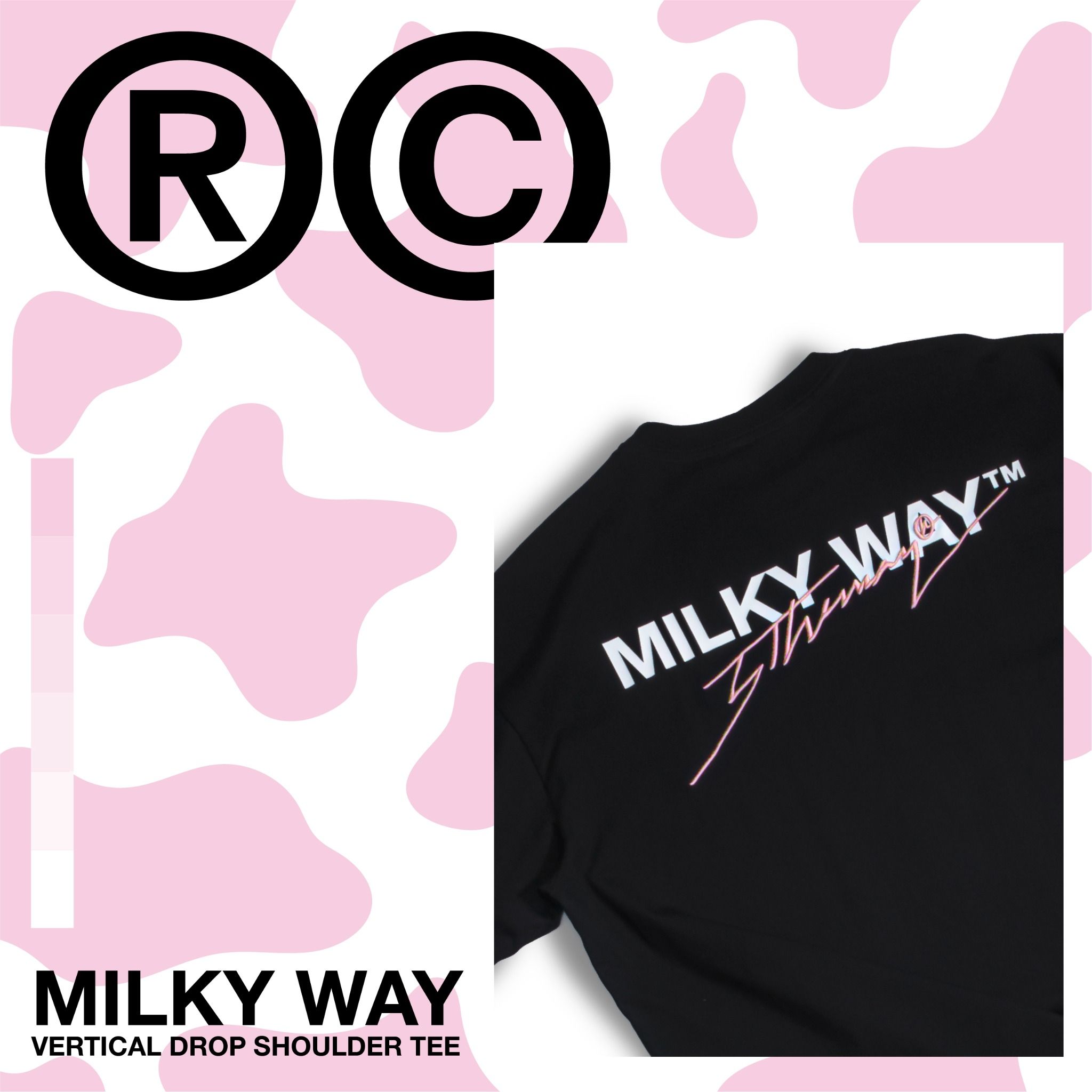 /milky way/ VERTICAL DROP SHOULDER TEE™