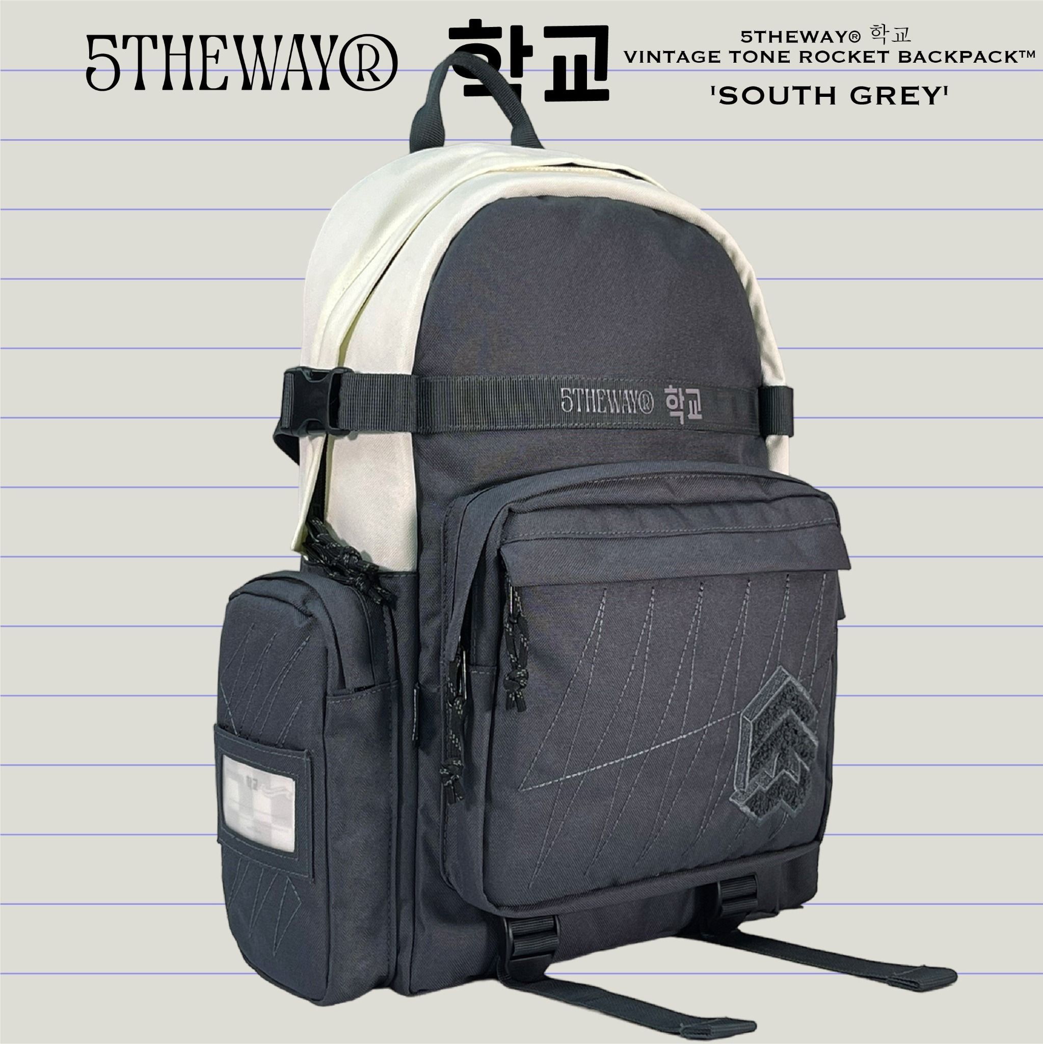 5THEWAY® 학교 VINTAGE TONE ROCKET BACKPACK™