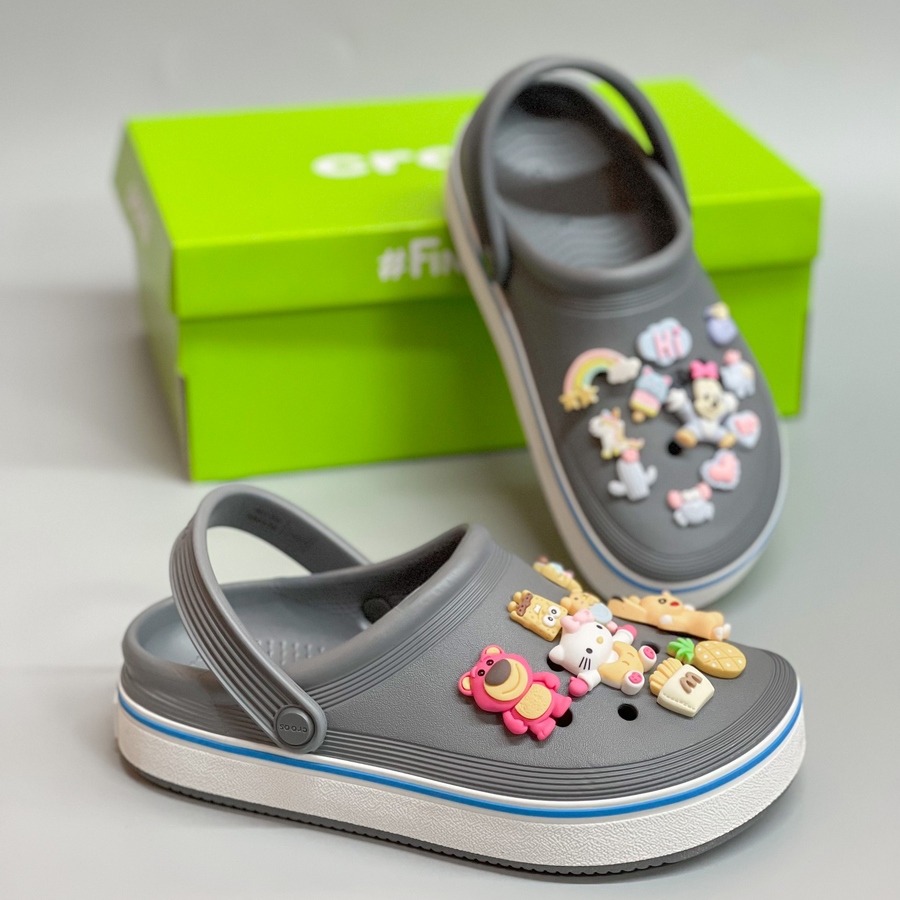 Crocs Crocband Clean Clogs Unisex – Sấu Vui Vẻ