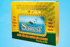 Nước yến sào Sanest đông trùng hạ thảo 70ml, hộp 6 lọ - 005H6