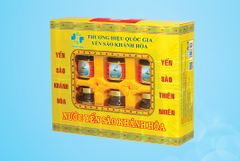 Nước yến sào Khánh Hòa Sanvinest lọ 70ml, hộp 6 lọ - 101H6