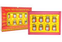 Nước Yến sào Khánh Hòa Sanest lọ 70ml, Hộp 8 lọ - 002H8