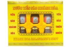 Nước yến sào Khánh Hòa Sanest lọ 70ml, Hộp 6 lọ - 002H6