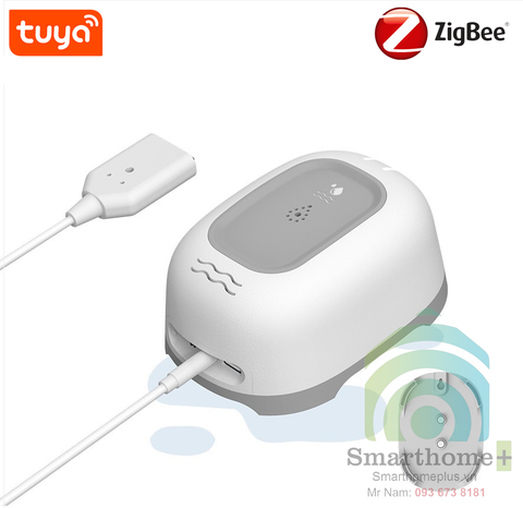 Cảm Biến Rò Rỉ Tràn Nước Có Loa Zigbee Tuya TNN2