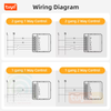Công Tắc Dimmer Module Wifi Hỗ Trợ Công Tắc Tay Tuya 1CH-DM