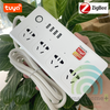 Ổ Cắm Tuya Zigbee 3.0 4 Cổng Kéo Dài ZTC4