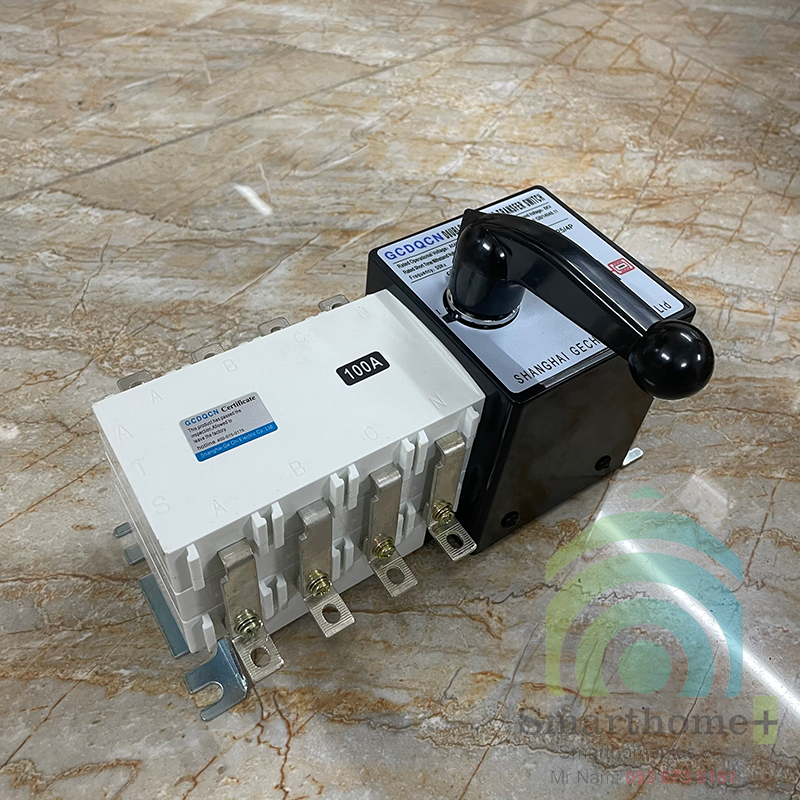 Cầu Dao Đổi Nguồn Tự Động ATS 100A 3 Pha SHP-ATS6