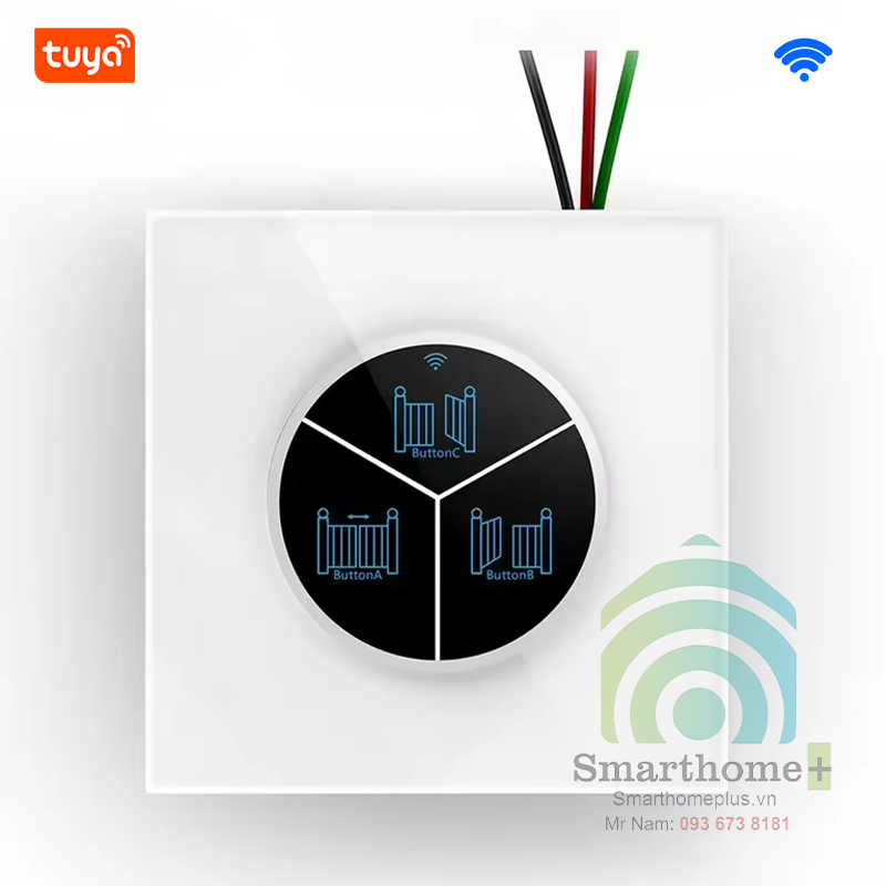 Công Tắc WiFi Điều Khiển Đóng Mở Cổng Tự Động Tuya SHP-AG2