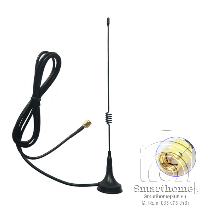 Anten 315Mhz, 5Dbi, Dây Dài 3M Cho Công Tắc Honest HT-ANT3