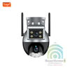 Camera Ngoài Trời 2 Mắt 2 Màn Hình Wifi Tuya SHP-CI21