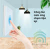 Công Tắc Tăng Giảm Ánh Sáng Đèn Hình Vuông Wifi Tuya SHP-DM3