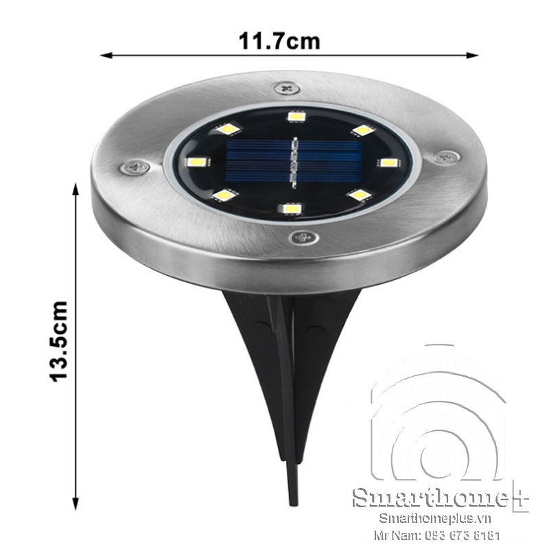 Luz solar LED circular-OR84