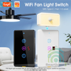 Công Tắc WiFi Điều Khiển Quạt Trần Hình Chữ Nhật Có Đèn Tuya SHP-DF2-US