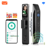 Khóa Cửa Gỗ WiFi Thông Minh Nhận Dạng Khuôn Mặt FaceID Đàm Thoại 2 Chiều Tuya DL25v6