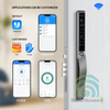 Khóa Cửa Nhôm Xingfa FaceID Chống Nước IP68 Wifi Tuya SHP-DLS10v6