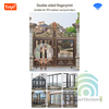Khóa Cửa Nhôm Xingfa Tân Cổ Điển 2 Mặt Vân Tay Chống Nước IP68 Wifi Tuya SHP-DLS9Gv6