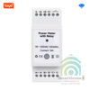 Thiết Bị Giám Sát Công Suất Điện 3 Pha 2 Chiều 120A 300A Wifi Tuya SHP-EM10