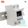 Đồng Hồ Bảo Vệ Rò Rỉ Điện Cảnh Báo Dòng Điện Quá Áp Thấp Áp Đo Công Suất WiFi Tuya SHP-EM5v2