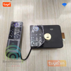 Khóa Cổng Chống Nước 2 Mặt Đọc Vân Tay Thẻ Từ Mã Số Lưỡi Gà Móc Wifi Tuya SHP-IDL10Cv3